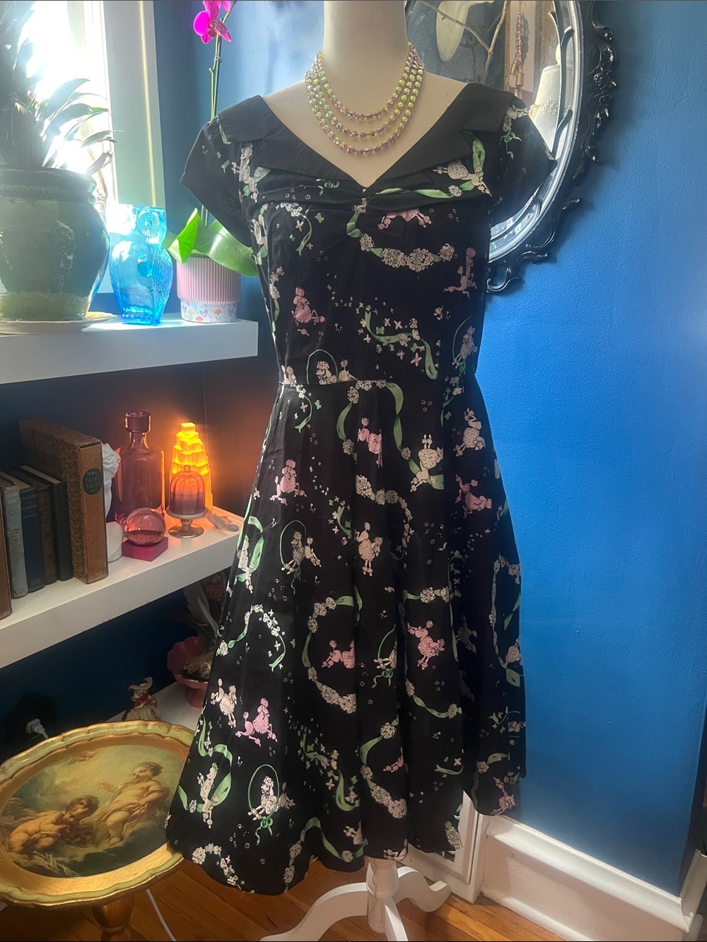 Hell Bunny Lexie 50's Poodle Dress - Picture 6 of 10